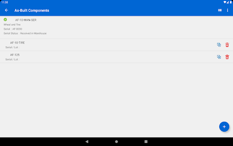 Infor LN As Built Scanning screenshot 9