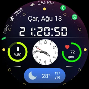 FSW293 Hybrid watchface screenshot 18