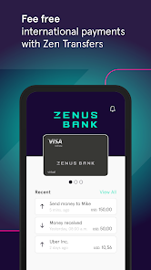 Zenus Bank: U.S. bank accounts screenshot 3