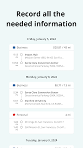 Mileage Tracker by Driversnote screenshot 4