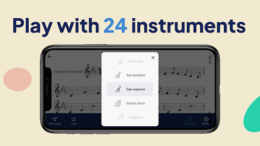Halbestunde Sheet Music Reader screenshot 7
