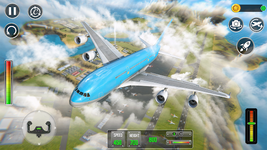 Airplane Simulator Flight 3D screenshot 6