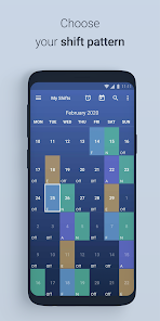 Shift Work Calendar Planner screenshot 1