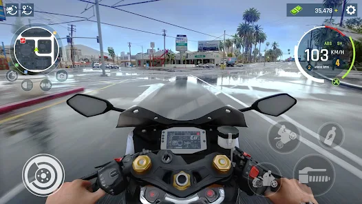 Real Moto Driving Racing World screenshot 15