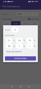 Calcul TVA screenshot 3