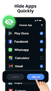 Calculator - Hide apps, Photo screenshot 2