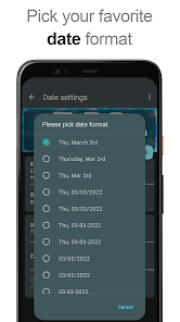 DIGI Clock Widget Plus screenshot 7