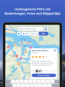 Waterkaarten: Boot Navigation screenshot 22