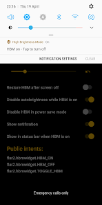 High Brightness Mode screenshot 4