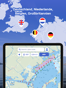Waterkaarten: Boot Navigation screenshot 11