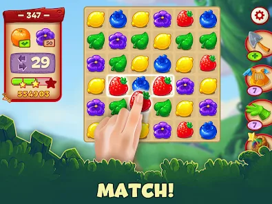 Jacky's Farm: match 3 puzzle screenshot 19