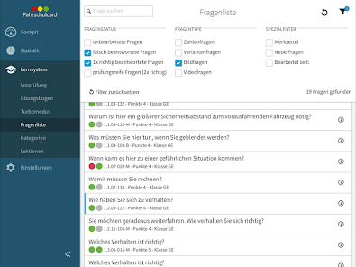 Fahrschulcard screenshot 9