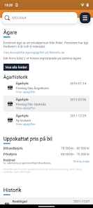 Biluppgifter, Regnr & bilägare screenshot 18