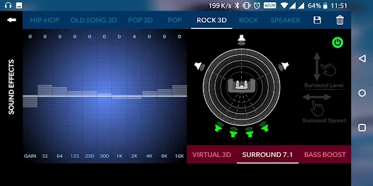 Music Player 3D Surround 7.1 screenshot 6