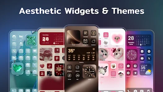 Color Widgets, Theme: iWidgets screenshot 1