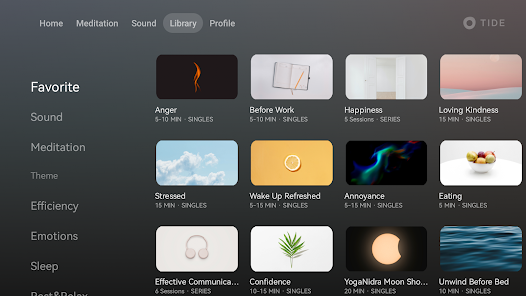 潮汐 - 睡眠、专注、放松与冥想 screenshot 11