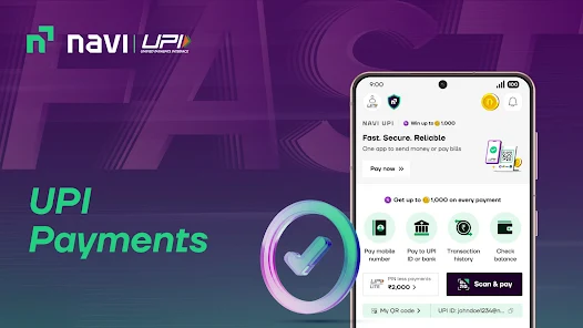 Navi: UPI, Insurance & Loans screenshot 1