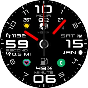 NTV146 - Contrast watch face screenshot 18