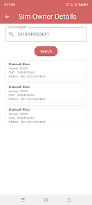 Sim Owner Details 2025 screenshot 4