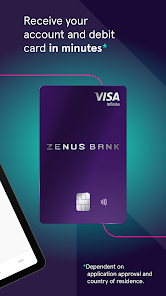 Zenus Bank: U.S. bank accounts screenshot 12