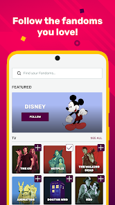 Fandom screenshot 1