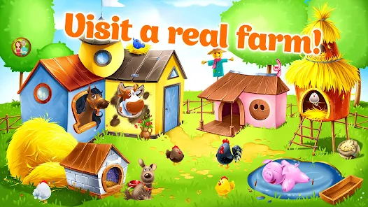 Kids Animal Farm Toddler Games screenshot 17