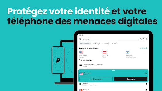Surfshark VPN - Sûr et rapide screenshot 9