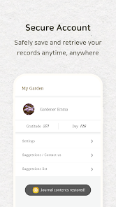 Gratitude Garden: Journal screenshot 29