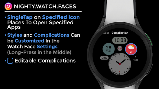 Nightsite - watch face screenshot 17