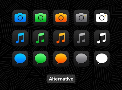 iDarkOS 18 - Icon Pack screenshot 16