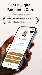 HeyDrop Digital Business Card screenshot 1