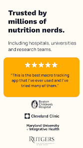 Calorie Counter by Cronometer screenshot 8