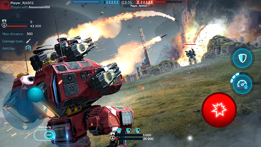 Robot Warfare: PvP Mech Battle screenshot 16