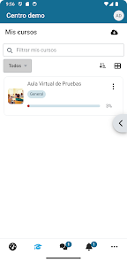 Aula Virtual Educacyl screenshot 2