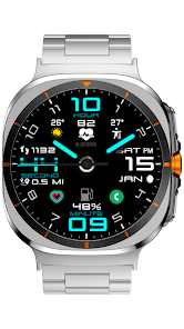 NTV146 - Contrast watch face screenshot 2