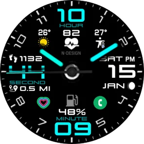 NTV146 - Contrast watch face screenshot 19