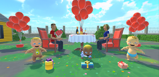 Rainbow Prank: Hide Daddy screenshot 21