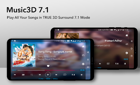 Music Player 3D Surround 7.1 screenshot 2