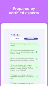 Cosmetology Exam Prep Test App screenshot 22