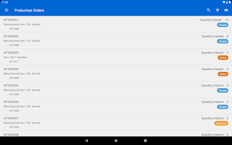 Infor LN As Built Scanning screenshot 12