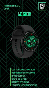 Legion Watch Face Nodeshaper screenshot 11