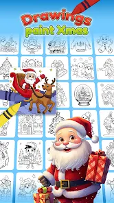 Christmas Drawings to paint screenshot 11