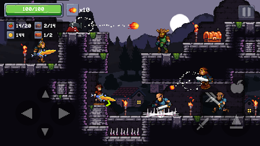 Apple Knight 2 - Platformer screenshot 4