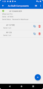 Infor LN As Built Scanning screenshot 3