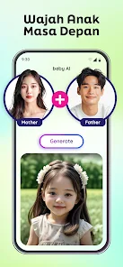AI Baby: Wajah Anak Masa Depan screenshot 1
