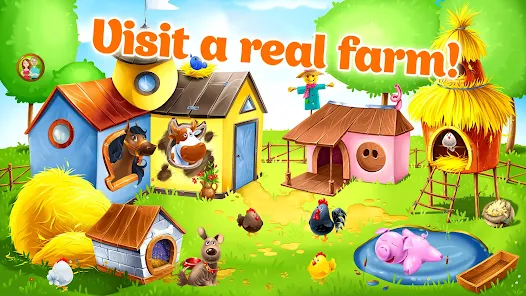 Kids Animal Farm Toddler Games screenshot 9