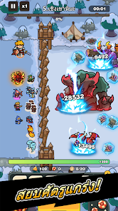 Pull Pull Pull Heroes -TD Game screenshot 4