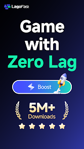 LagoFast Game Booster: Low Lag screenshot 1