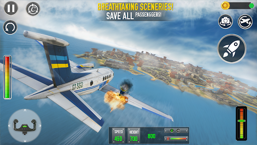 Airplane Simulator Flight Game screenshot 3