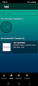 Teki TV screenshot 1